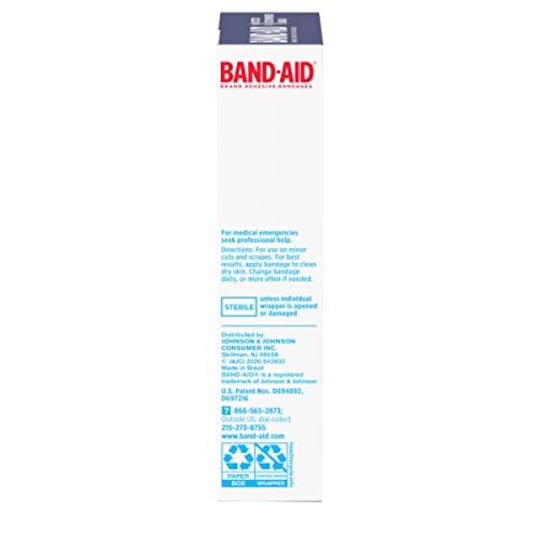 Band-Aid Brand Water Block Flex 100% Waterproof Adhesive Bandages for First-Aid Wound Care of Minor Cuts, Scrapes & Wounds, Ultra-Flexible Design, Sterile, Extra Large, 7 ct - Image 5