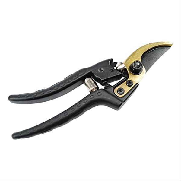 LKDING Professional Premium SK-4 Steel Garden Shears, Self-Cleaning Teflon Coating Pruning Shears, Gardening Hand Tools, Garden Clippers, Hand Pruners (V15) - Image 5