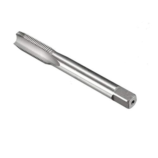 uxcell Metric Machine Thread Milling Tap M10 x 1 H2 High Speed Steel Uncoated 3 Straight Flutes Thread Tapping DIY Tool 2pcs - Image 5