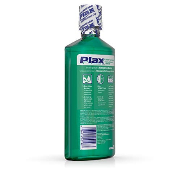 Plax Advanced PreBrushing Dental Rinse, Soft Mint, 24 Ounce - Image 11