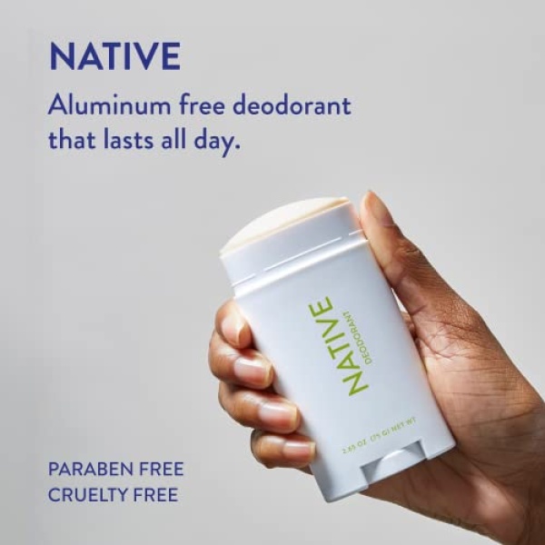 Native Deodorant | Natural Deodorant for Women and Men, Seasonal Scents, Aluminum Free with Baking Soda, Probiotics, Coconut Oil and Shea Butter | Ginger Mule, Citrus Spritz, Pina Colada - Variety Pack of 3 - Image 6