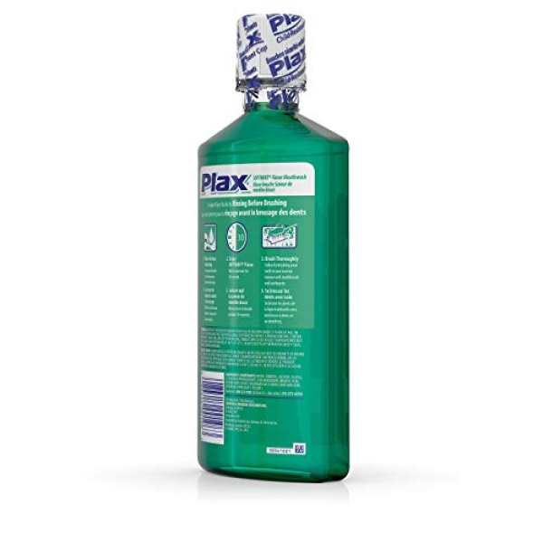 Plax Advanced PreBrushing Dental Rinse, Soft Mint, 24 Ounce - Image 8