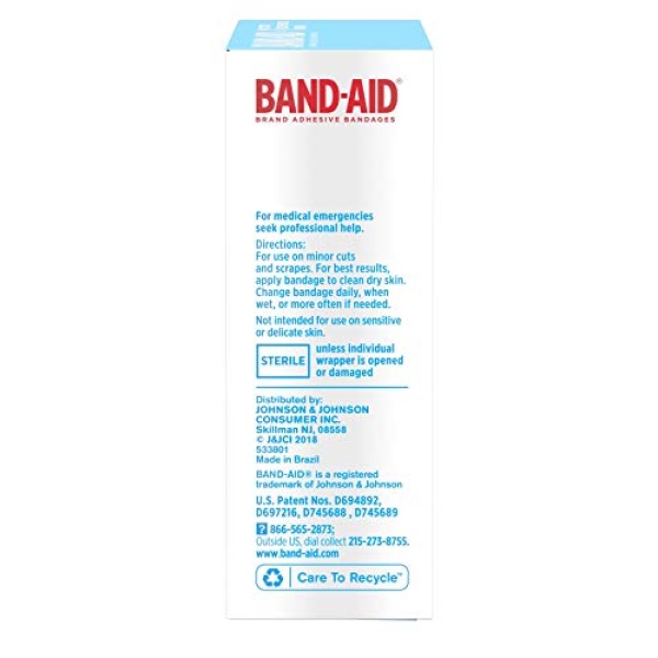 Band-Aid Brand Water Block Waterproof Tough Adhesive Bandages for Minor Cuts and Scrapes, All One Size, 20 Count (Pack of 1) - Image 6