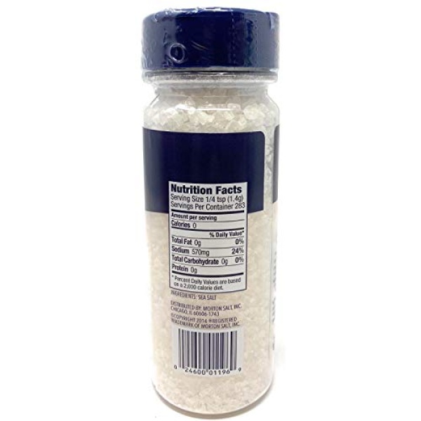 Morton Extra Coarse Sea Salt Grinder Refill, - Image 3