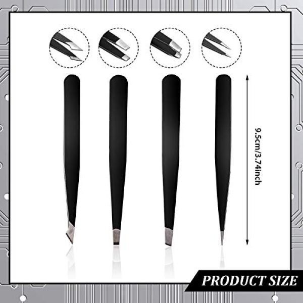 12 Metal DIY Model Kits Tool Including 7 Metal Model Long Edge Bending Tools Tab Twisting Tool Cylinder Cone Shape Bend Assist Tool 1 Clipper 4 Metal Tweezers for 3D Metal Jigsaw Puzzles Assembly - Image 5