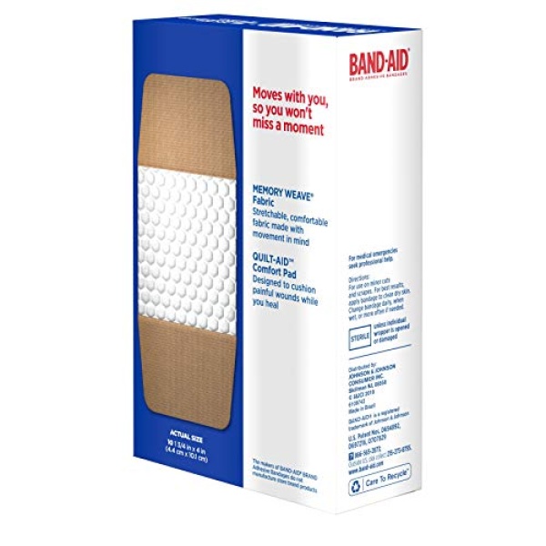 BAND-AID Flexible Fabric Bandages, Extra Large 10 ea - Image 5