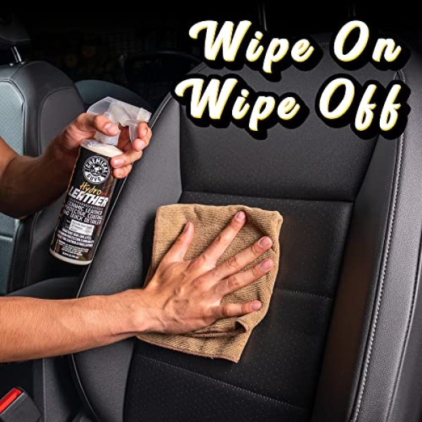 Chemical Guys SPI22916 HydroLeather Ceramic Leather Protective Coating for Car Interiors, Furniture, Apparel, Boots, and More (Works on Natural, Synthetic, Pleather, Faux Leather and More) (16 fl oz) - Image 10