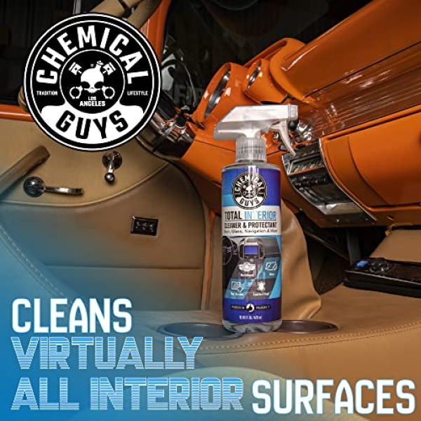 Chemical Guys SPI2201602 Total Interior Cleaner and Protectant, Safe for Cars, Trucks, SUVs, Jeeps, Motorcycles, RVs & More, 16 fl oz, (2 Pack) - Image 11