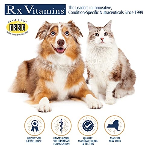 Rx Vitamins Hepato Support for Dogs & Cats - Milk Thistle Supplement for Pets - 100mg Milk Thistle for Healthy Liver Function - Silymarin Capsules for Pets - 180 ct. - Image 2