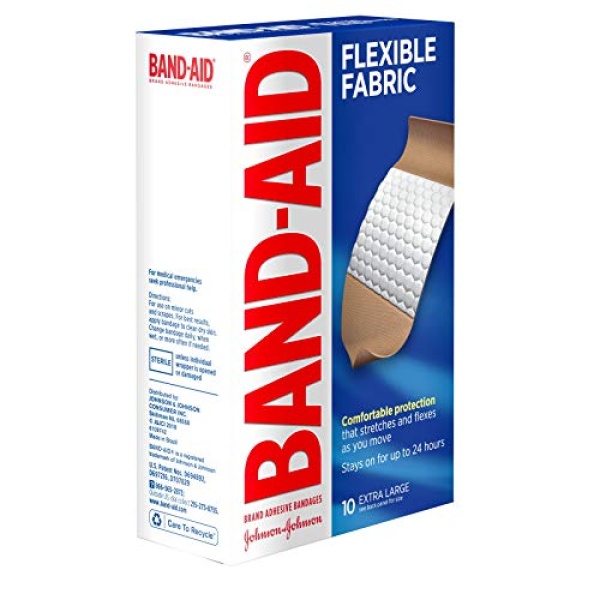 BAND-AID Flexible Fabric Bandages, Extra Large 10 ea - Image 7