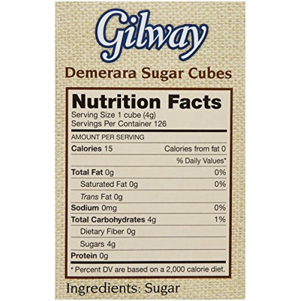 Gilway Demerara Sugar Cubes, 1.5 Ounces - Image 2