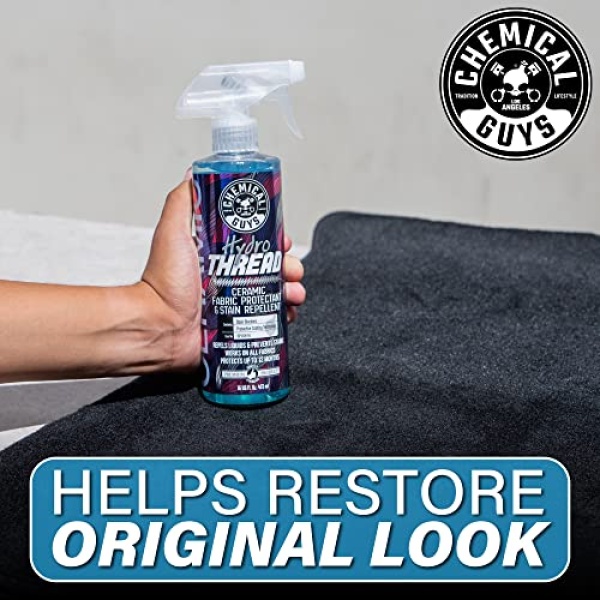 Chemical Guys SPI22616 HydroThread Ceramic Fabric Protectant & Stain Repellent (Works on Fabric, Carpet & Upholstery), 16 oz. - Image 9