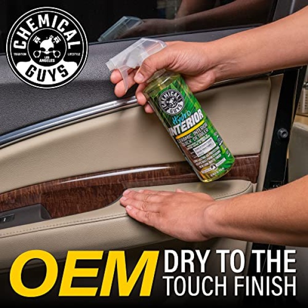 Chemical Guys SPI22716 HydroInterior SiO2 Ceramic Interior Quick Detailer and Protectant for Interiors, Furniture, Apparel, and More (Works on Plastic, Vinyl, Imitation Leather, and More), 16 fl oz - Image 6