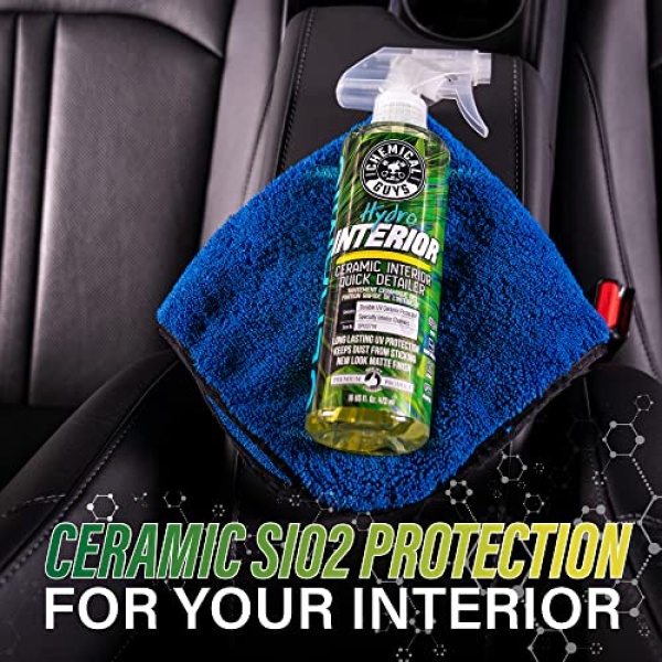 Chemical Guys SPI22716 HydroInterior SiO2 Ceramic Interior Quick Detailer and Protectant for Interiors, Furniture, Apparel, and More (Works on Plastic, Vinyl, Imitation Leather, and More), 16 fl oz - Image 11