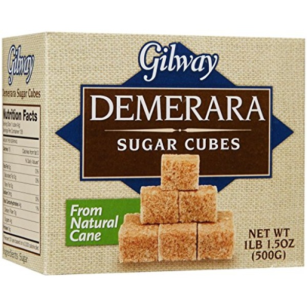 Gilway Demerara Sugar Cubes, 1.5 Ounces