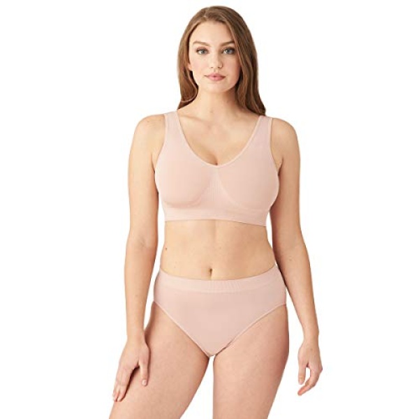 Wacoal womens Smooth Bralette Bra, Rose Dust, 36 US - Image 5