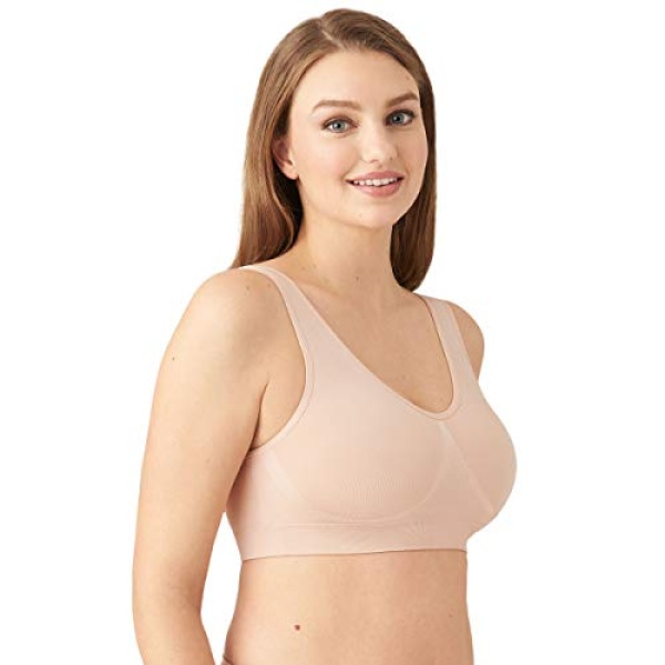 Wacoal womens Smooth Bralette Bra, Rose Dust, 36 US - Image 4