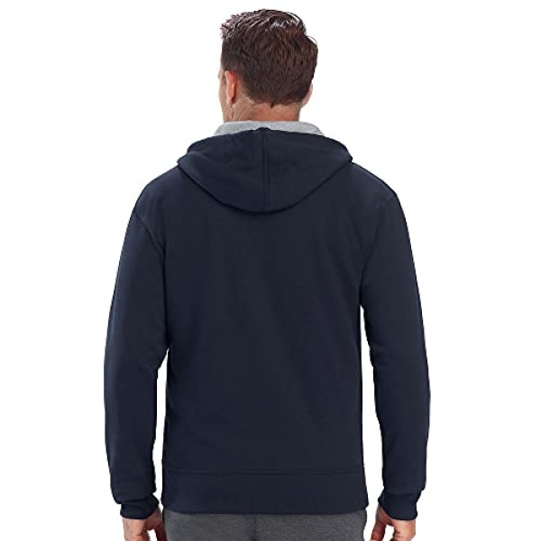 Champion Men's Zip-Up Hoodie, Powerblend, Zip-Up Hoodie Sweatshirt for Men (Reg. or Big & Tall) - Image 2