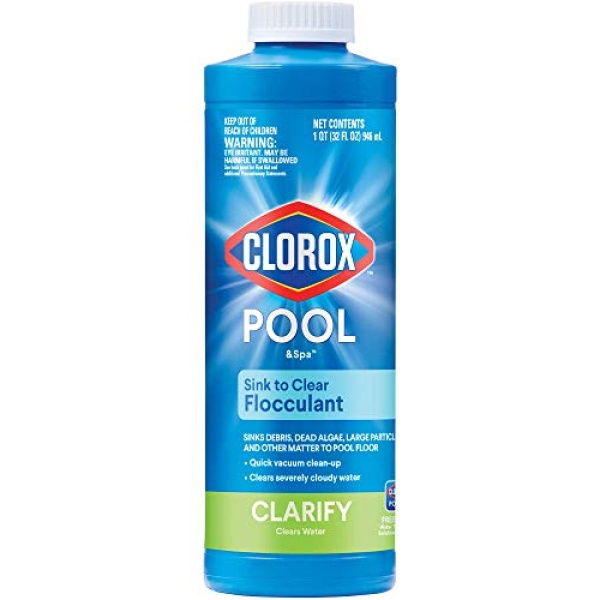 Clorox Pool&Spa Sink to Clear Flocculant, 1-Quart 59232CLX - Image 9