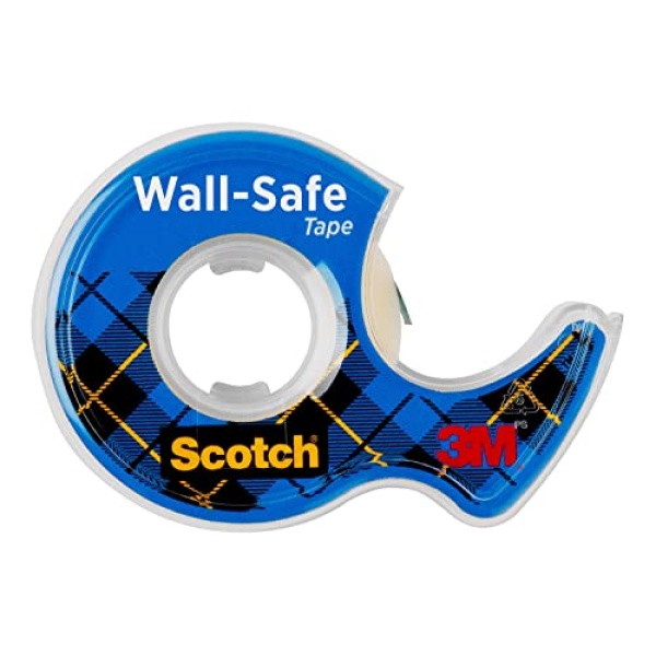 Scotch Wall-Safe Tape, 1 Rolls Sticks Securely, Removes Cleanly, Invisible, Designed for Displaying, Photo Safe, 3/4 in x 650 in (183) - Image 10