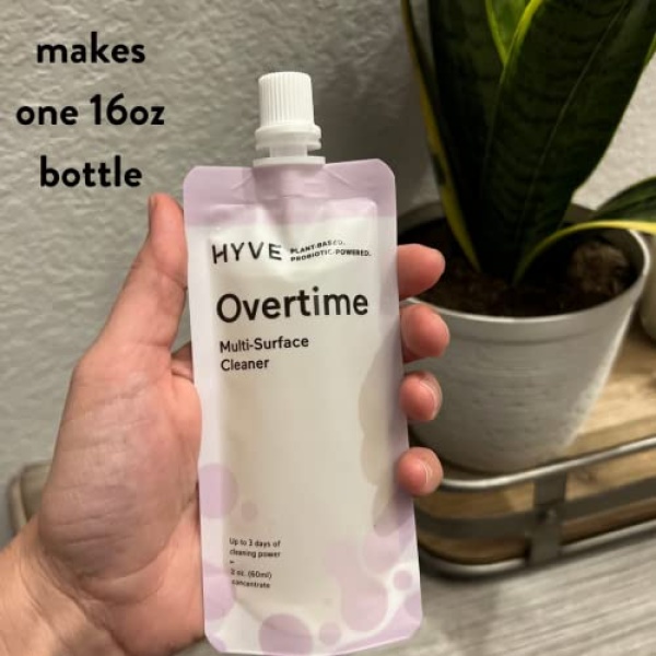 Hyve Overtime Multi Surface Cleaner, Lavender & Bergamot, 2 Fluid Ounces Concentrate - Image 3