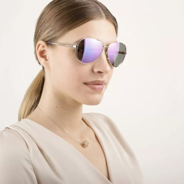 Michael Kors MK5004 Chelsea Sunglasses, Gold/Purple - Image 3