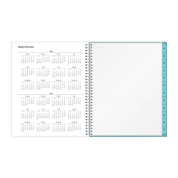 Blue Sky 2023-2024 Academic Year Teacher Weekly and Monthly Lesson Planner, 8.5" x 11", Flexible Cover, Wirebound, Dots (100330-A24) - Image 5