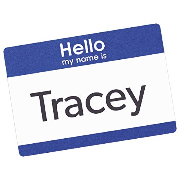 Avery Hello My Name Is Name Tags, White with Blue Border, 100 Removable Name Badges (05141) - Image 5