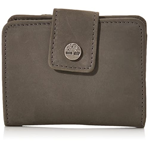 Timberland womens Leather RFID Small Indexer Wallet Billfold, Castlerock, One Size US