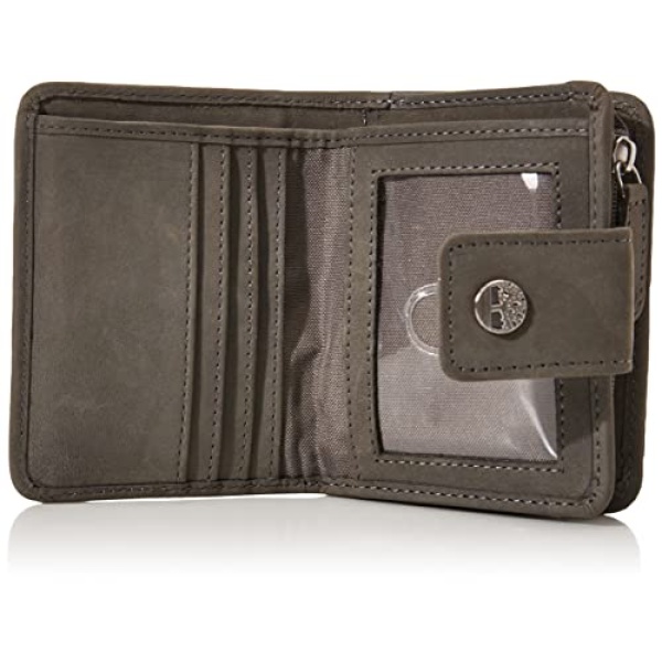 Timberland womens Leather RFID Small Indexer Wallet Billfold, Castlerock, One Size US - Image 3