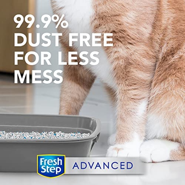 Fresh Step Clumping Cat Litter, Advanced, Extreme Mountain Spring Odor Control, Extra Large, 37 Pounds total (2 Pack of 18.5lb Boxes) - Image 8