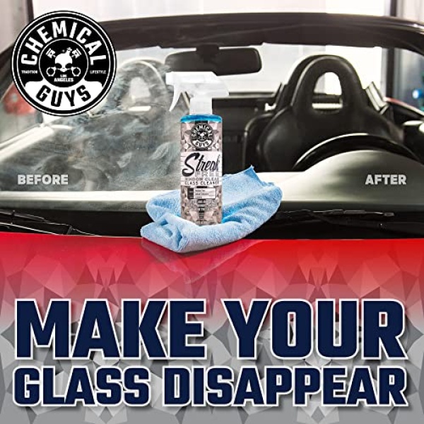 Chemical Guys CLD30016 Streak Free Glass & Window Cleaner (Works on Mirrors, Navigation Screens & More; Car, Truck, SUV and Home Use), Ammonia Free & Safe on Tinted Windows, 16 fl oz - Image 7