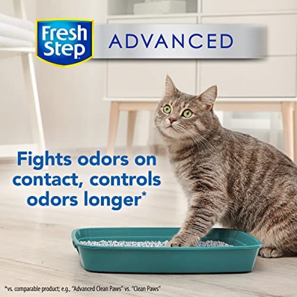 Fresh Step Clumping Cat Litter, Advanced, Extreme Mountain Spring Odor Control, Extra Large, 37 Pounds total (2 Pack of 18.5lb Boxes) - Image 11