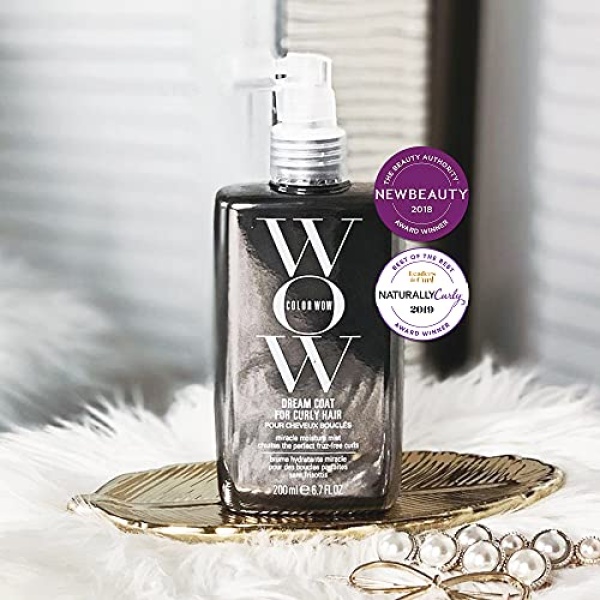 COLOR WOW Dream Coat for Curly Hair - Frizz-Free Curls Made Easy | Moisture-Boosting Spray, Curl-Enhancing Formula, Frizz-Fighting Power - Image 4