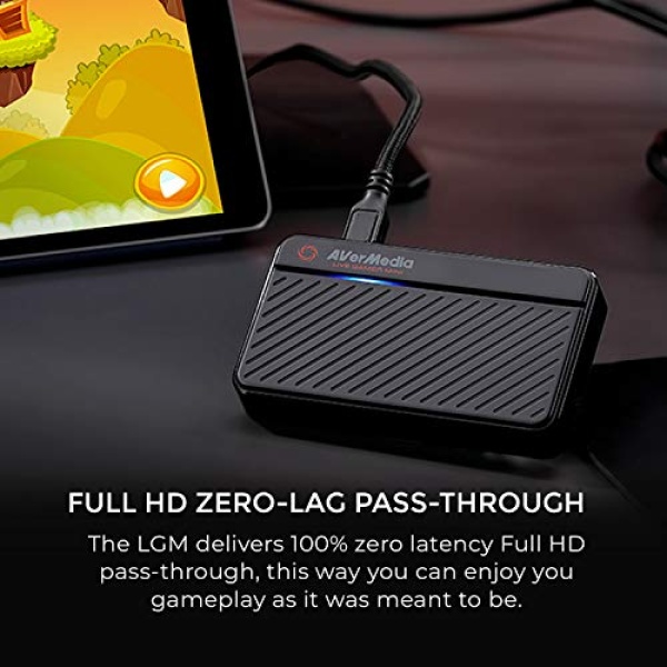 AVerMedia Live Gamer Mini Capture card, Video Stream and Record Gameplay in 1080p60 with HDMI pass-thru, Plug & Play, on OBS, Xbox series x/s, PS5, Nintendo Switch, Windows 11 / MacOs12 (GC311) - Image 5