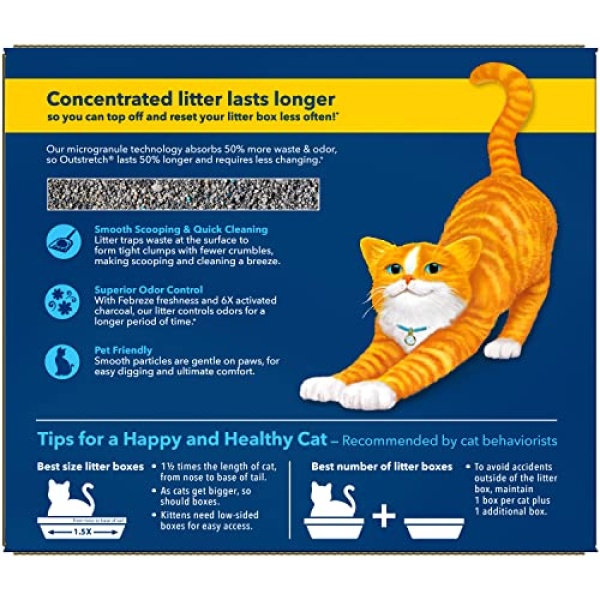 Fresh Step Advanced Clumping Cat Litter, Outstretch, Extra Large, 32 lbs total (2 Pack of 16lb Boxes) - Image 2