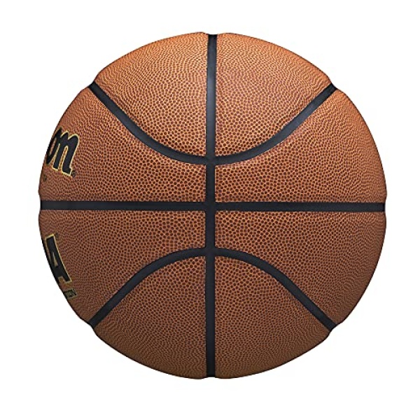 Wilson NCAA Final Four Basketball - Size 7 - 29.5", Brown - Image 5