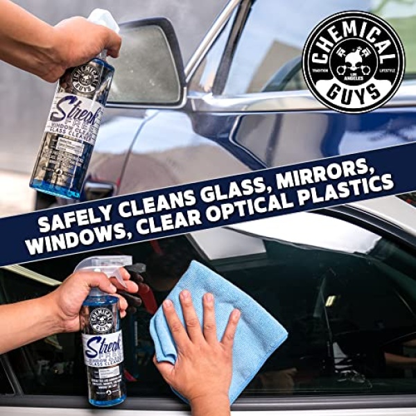 Chemical Guys CLD30016 Streak Free Glass & Window Cleaner (Works on Mirrors, Navigation Screens & More; Car, Truck, SUV and Home Use), Ammonia Free & Safe on Tinted Windows, 16 fl oz - Image 10