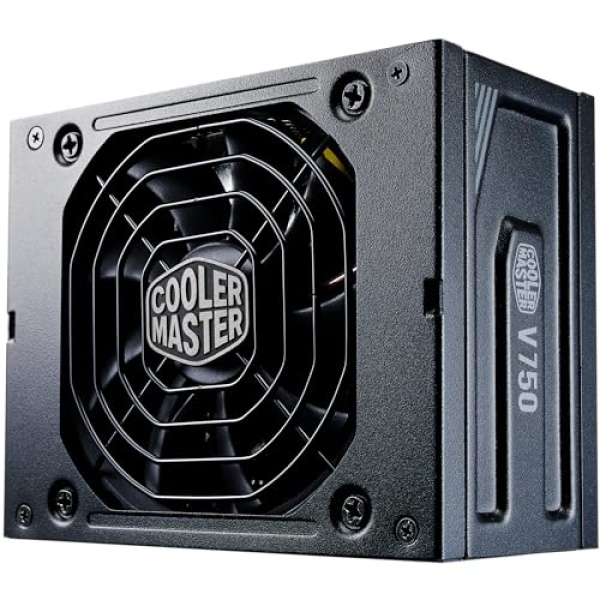 Cooler Master V750 SFX Gold Full Modular, 750W, 80+ Gold Efficiency, ATX Bracket Included, Quiet FDB Fan, SFX Form Factor, 10 Year Warranty - Image 5