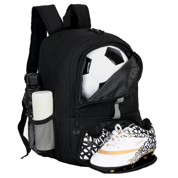 Goloni | Youth Basketball Soccer Backpack Bag - Soccer Backpack & Bags for Basketball, Volleyball & Football Sports, Includes Separate Cleat Shoe and Ball Compartment