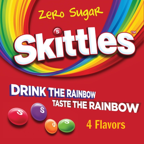 Skittles Singles To Go Variety Pack, Powdered Drink Mix, Zero Sugar, Low Calorie, Includes 4 Flavors: Green Apple, Strawberry, Grape, Orange, 1 Box (30 Single Servings) - Image 3