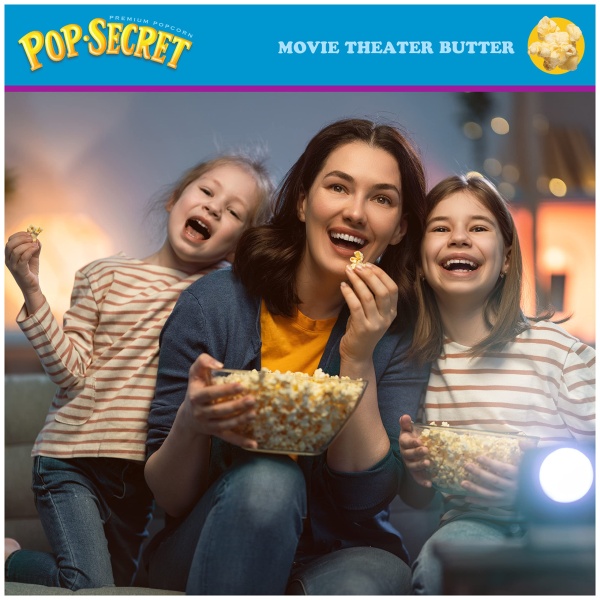 Pop Secret Microwave Popcorn, Movie Theater Butter, Flavor, 3 Oz Sharing Bags, 12 Ct - Image 7