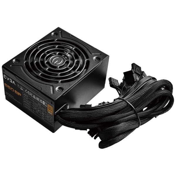 EVGA 550 BP, 80+ Bronze 550W, 3 Year Warranty, Compact 120mm Size, Power Supply 100-BP-0550-K1 - Image 6