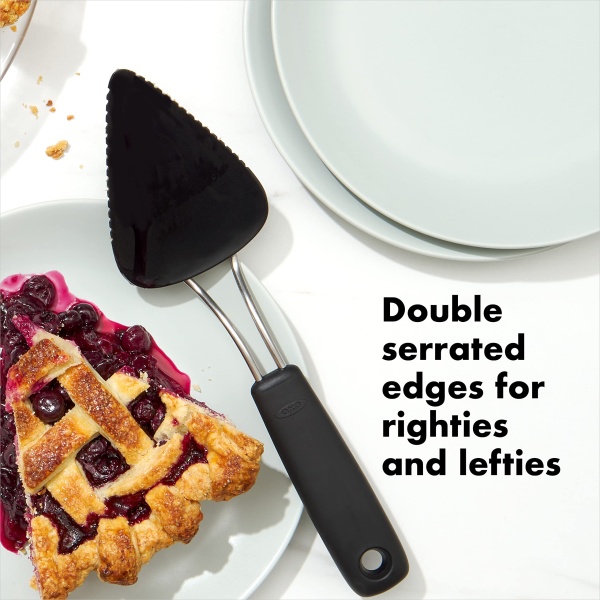 OXO Good Grips Black Nylon Flexible Pie Server - Image 7