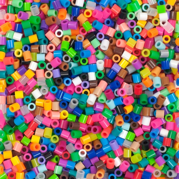 Perler Beads Assorted Multicolor Fuse Beads for Kids Crafts, 11000 pcs - Image 6