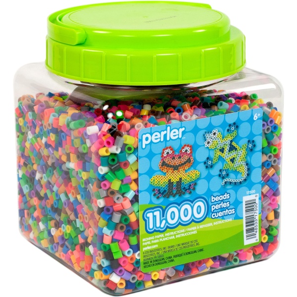 Perler Beads Assorted Multicolor Fuse Beads for Kids Crafts, 11000 pcs - Image 8